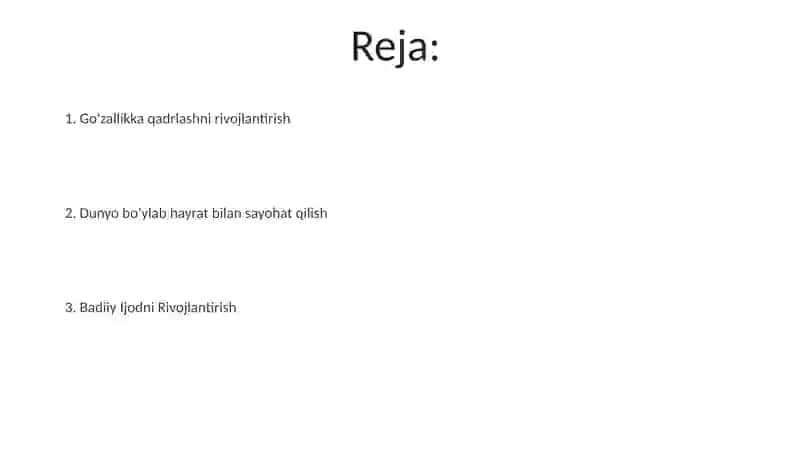 Oilada bolalarni estetik ruhda tarbiyalash yo'llari 2
