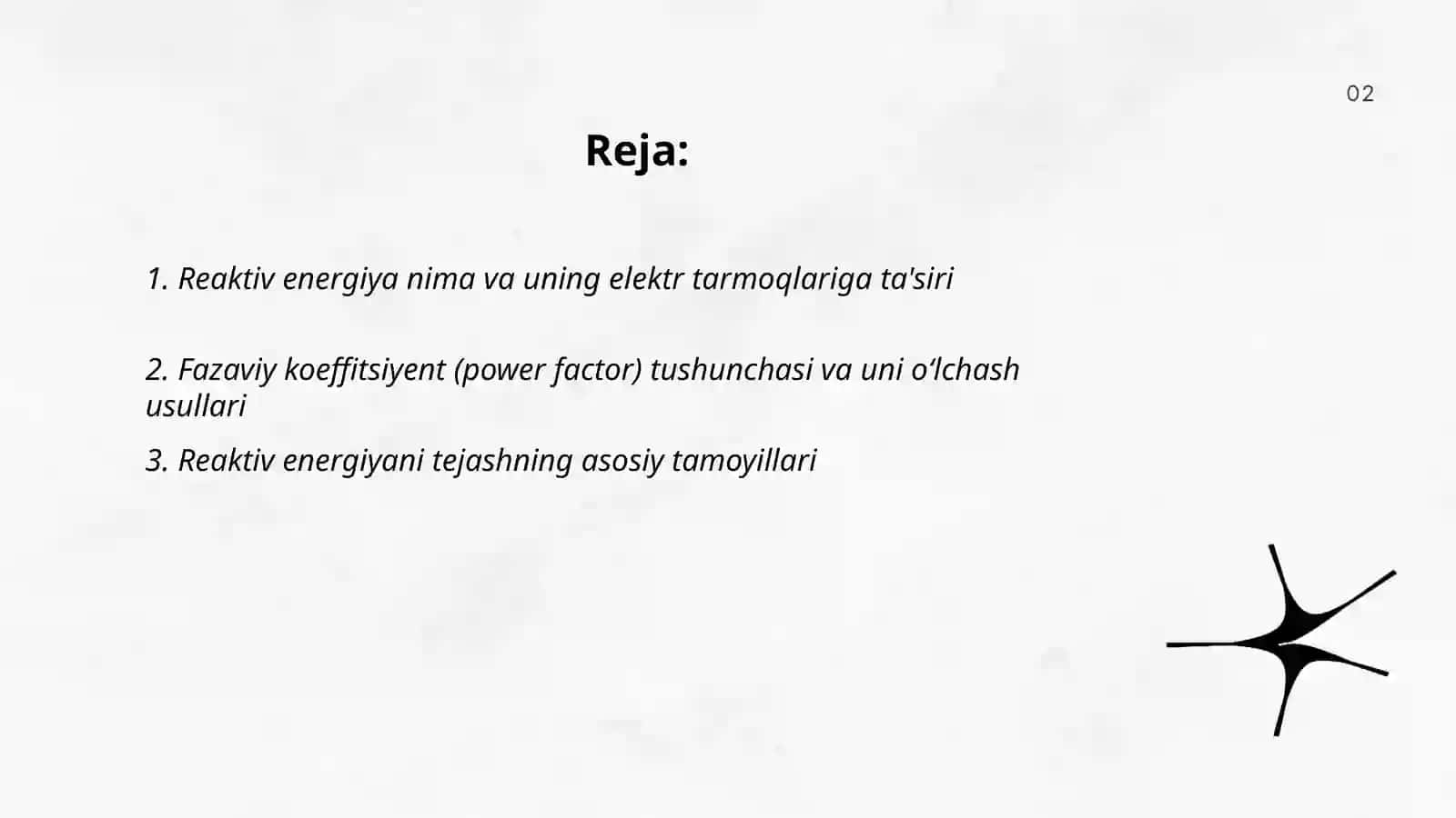 Reactive Energy Saver  Reaktiv energiyani tejash va kompensatsiya qilish tizimi 2