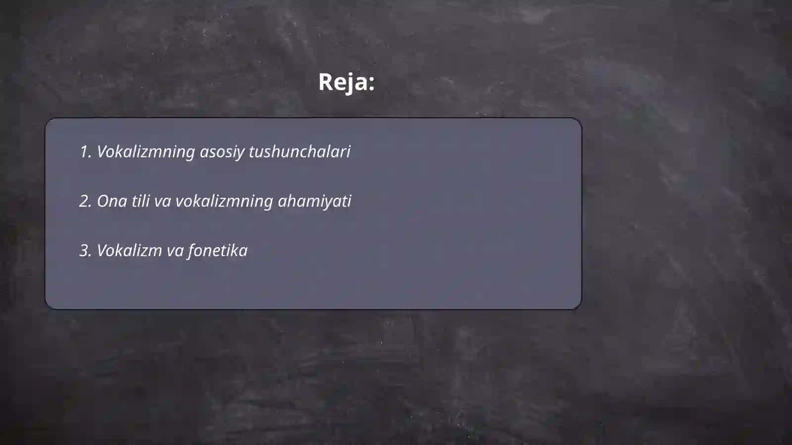 Ona tilining vokalizmi 2