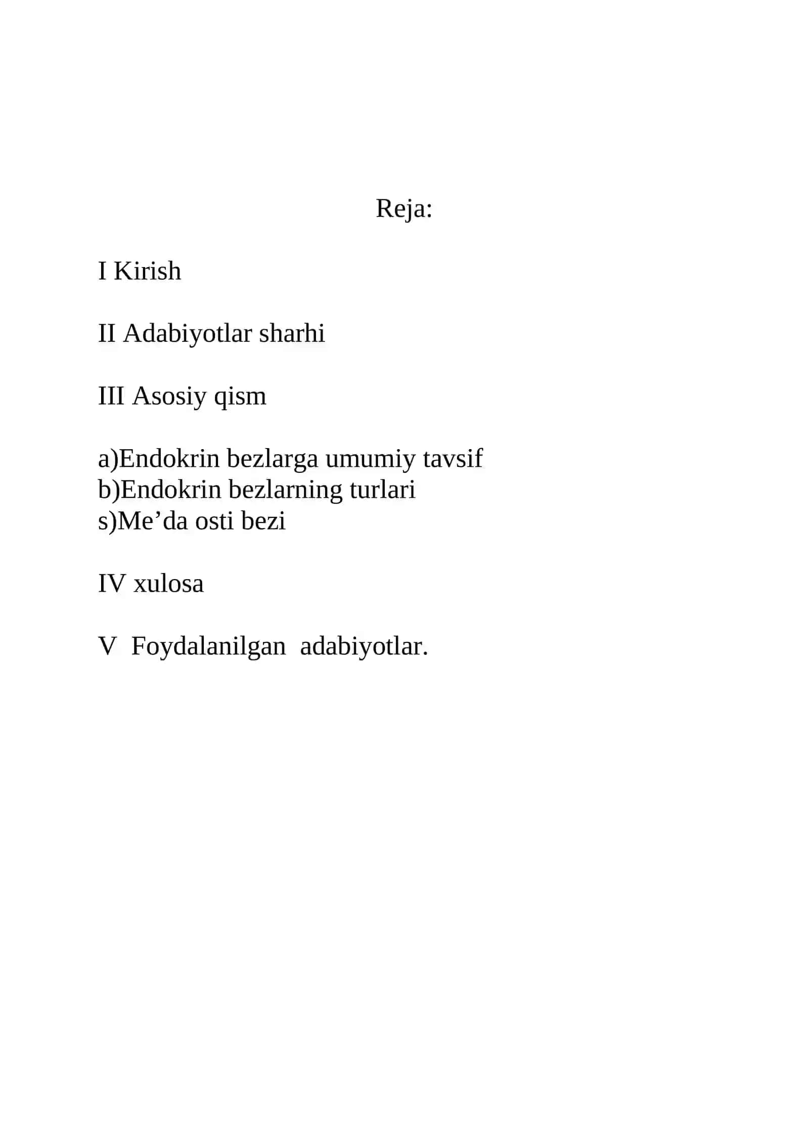 Endokrin bezlar 2