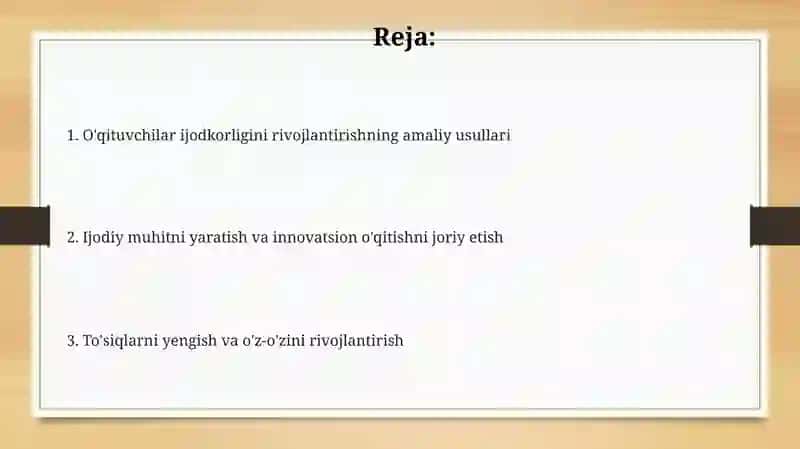 Kreativlik sifatlarni rivojlantirish yo'llari 2