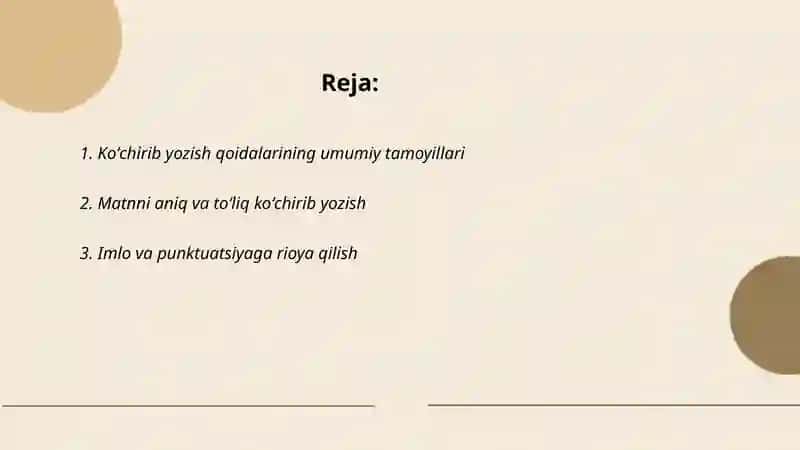 Koʻchirib yozish qoidalari 2