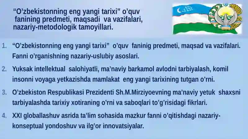 O’zbekistonning Eng yangi Tarixi 2