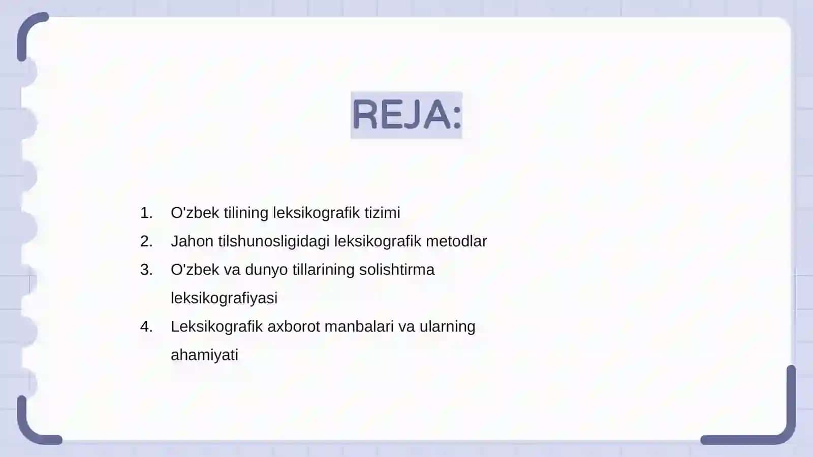 O'zbek va jahon tilshunosligidagi leksikografik tadqiqotlar tahlili 2