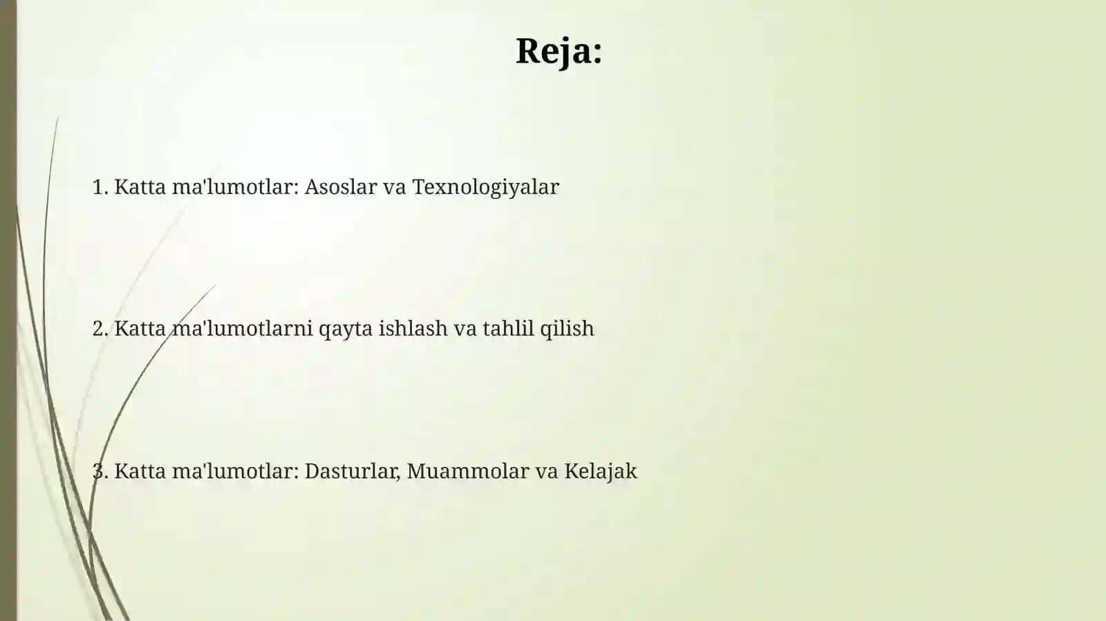 Bid datatexnalogiyapalar 2