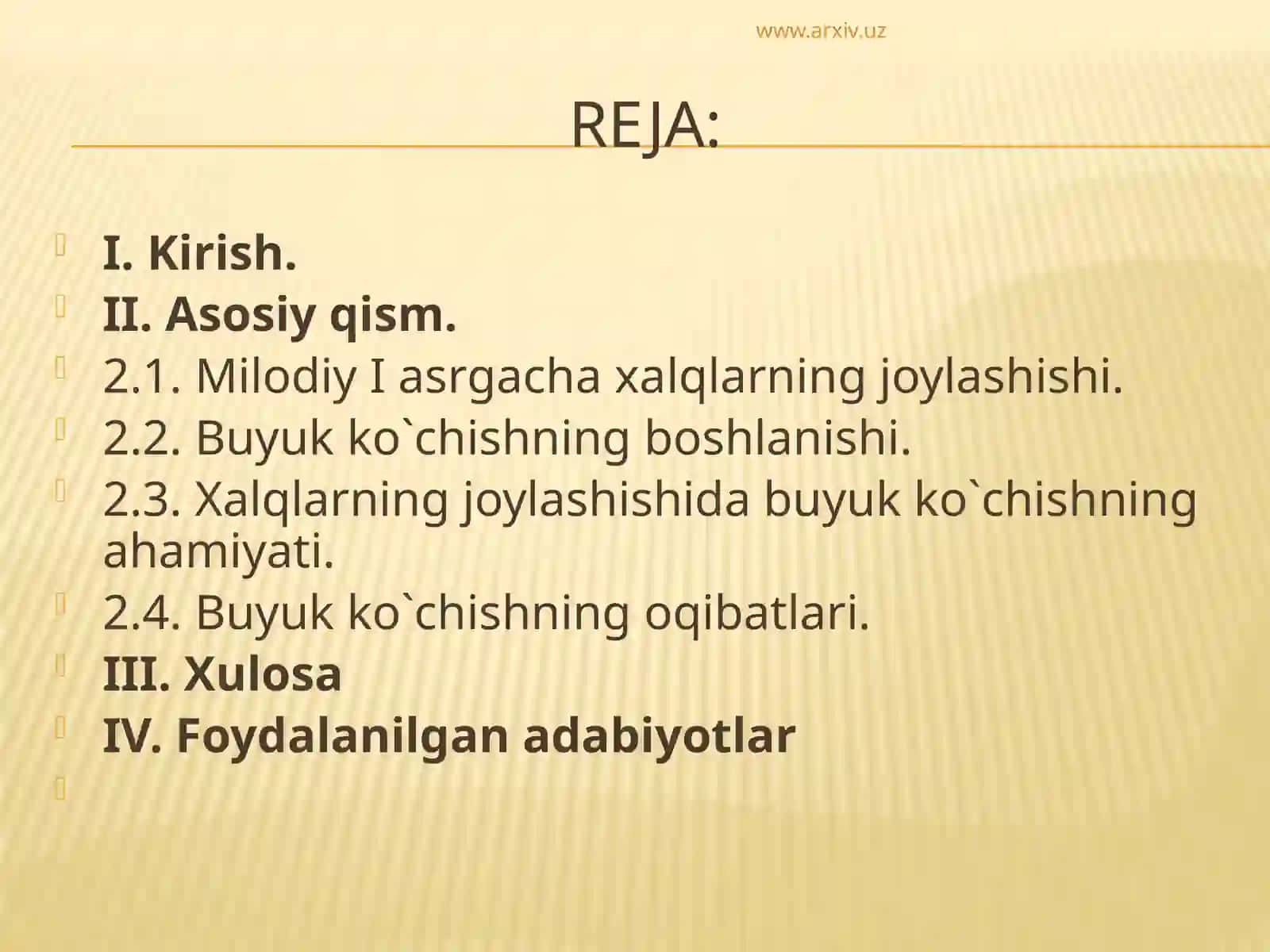 Xalqlarning buyuk ko’chishi davrida sharq va g’arbning ijtimoiy tuzimi 2