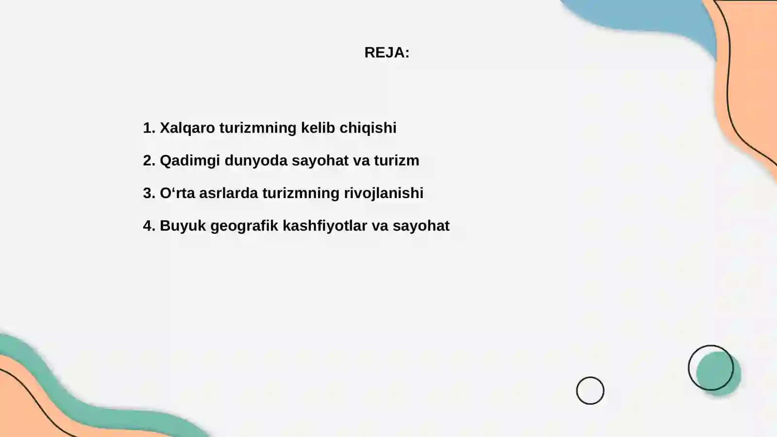 Xalqaro turizm tarixi 2