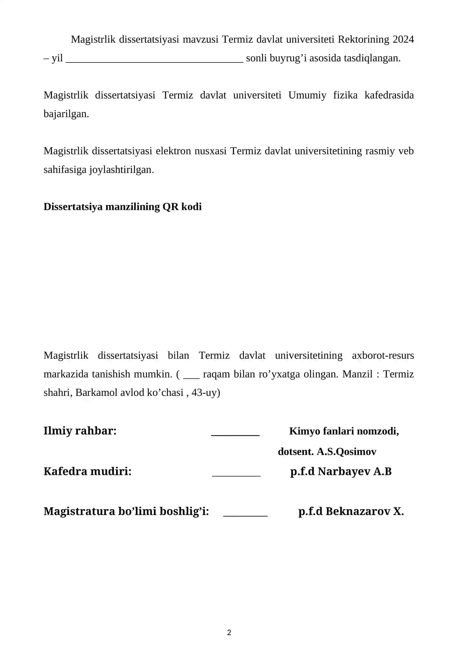 QATLAMLI SILIKAT MATERIALLAR ASOSIDA YUQORI DARAJADA TO’LDIRILGAN ORGANO – NOORGANIK POLIMER MATERIALLAR SPEKTRLARINI O’RGANISH 2