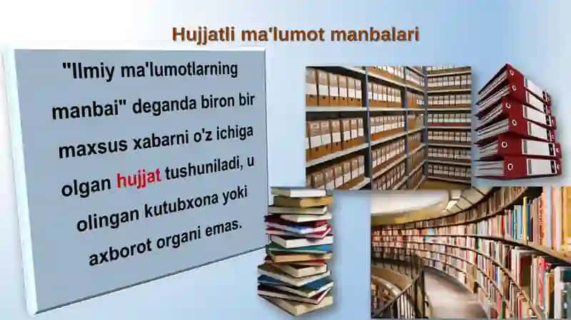 ILMIYTADQIQOTUCHUNAXBOROTLARNIQIDIRISHNINGASOSIYMETODLARI 2