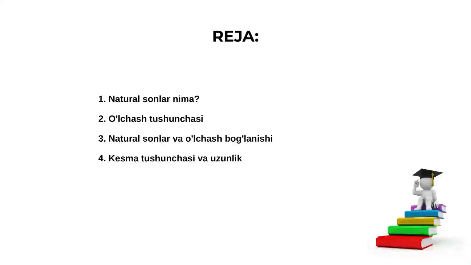 Natural sonlar va o'lchash 2