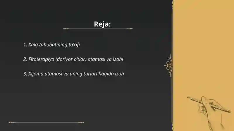Xalq tabobatiga oid atamalarning izohi 2
