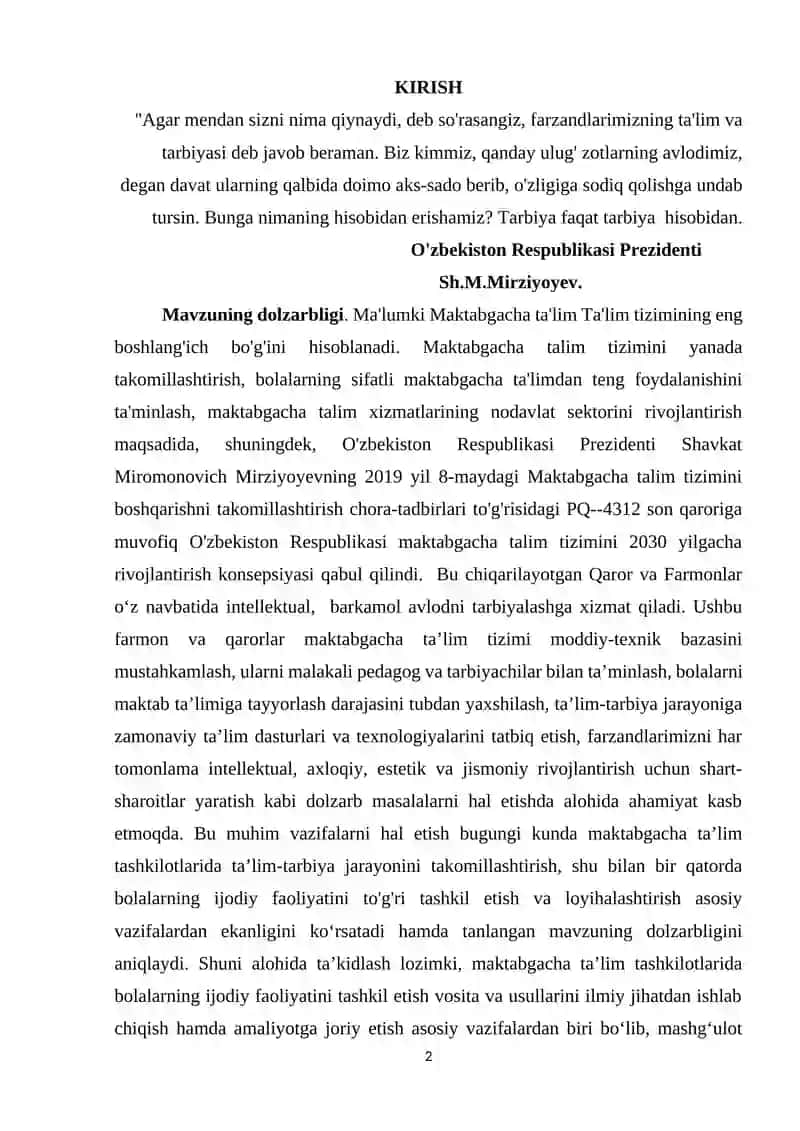Maktabgacha yoshdagi bolalarni tasviriy qobiliyatlarini rivojlanganlik darajasini aniqlash uslublari 2