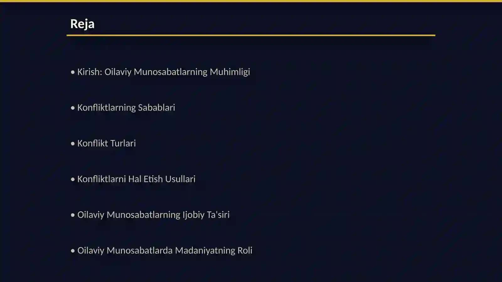 Oilaviy Munosabatlar va Yuzaga Keladigan Konfliktlar 2
