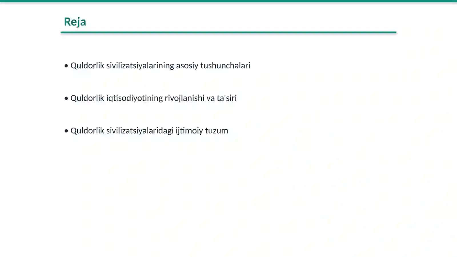 Quldorlik sivilizatsiyalarining jahon tarixida tutgan oʻrni 2