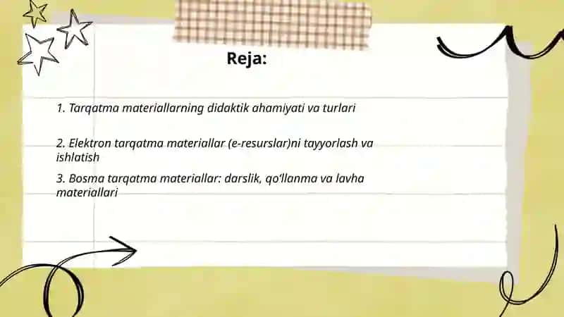 Informatikani oʻqitishda tarqatma materiallar va mustaqil taʼlimdan samarali foydalanish 2