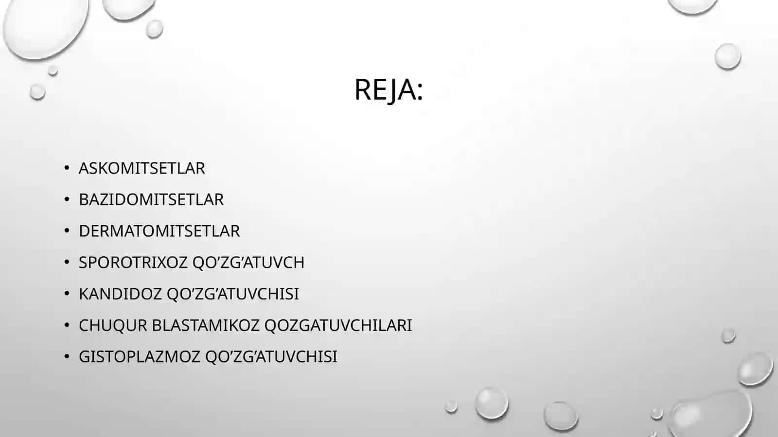 Zamburugʻlar keltirib chiqaruvch kasalliklar qoʻzgʻatuvchilari, patogenezi, laboratoriya tashhisi 2