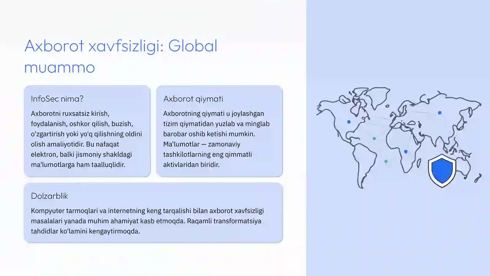 Axborot xavfsizligi: Global muammo 2