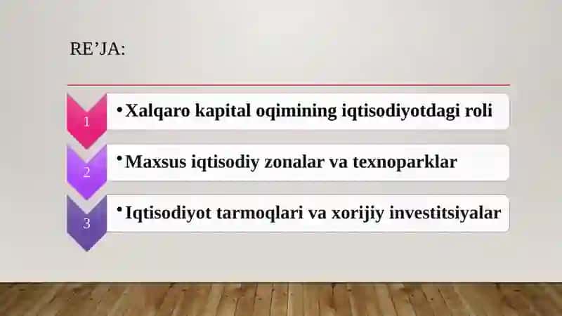 To'g'ridan to'g'ri xorijiy investitsiyalar 2