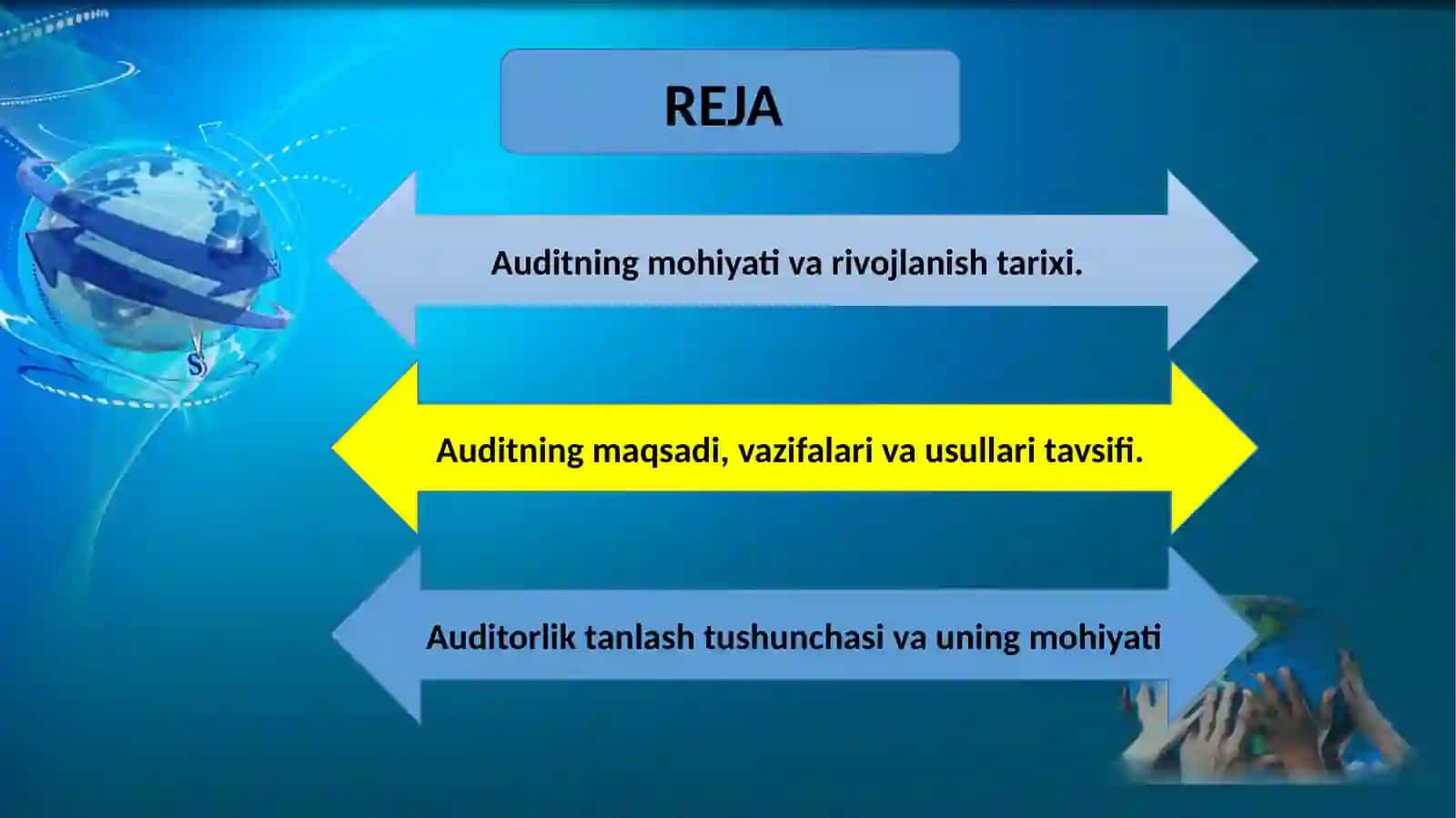 Auditorlik tanlash tushunchasi va uning mohiyati 2
