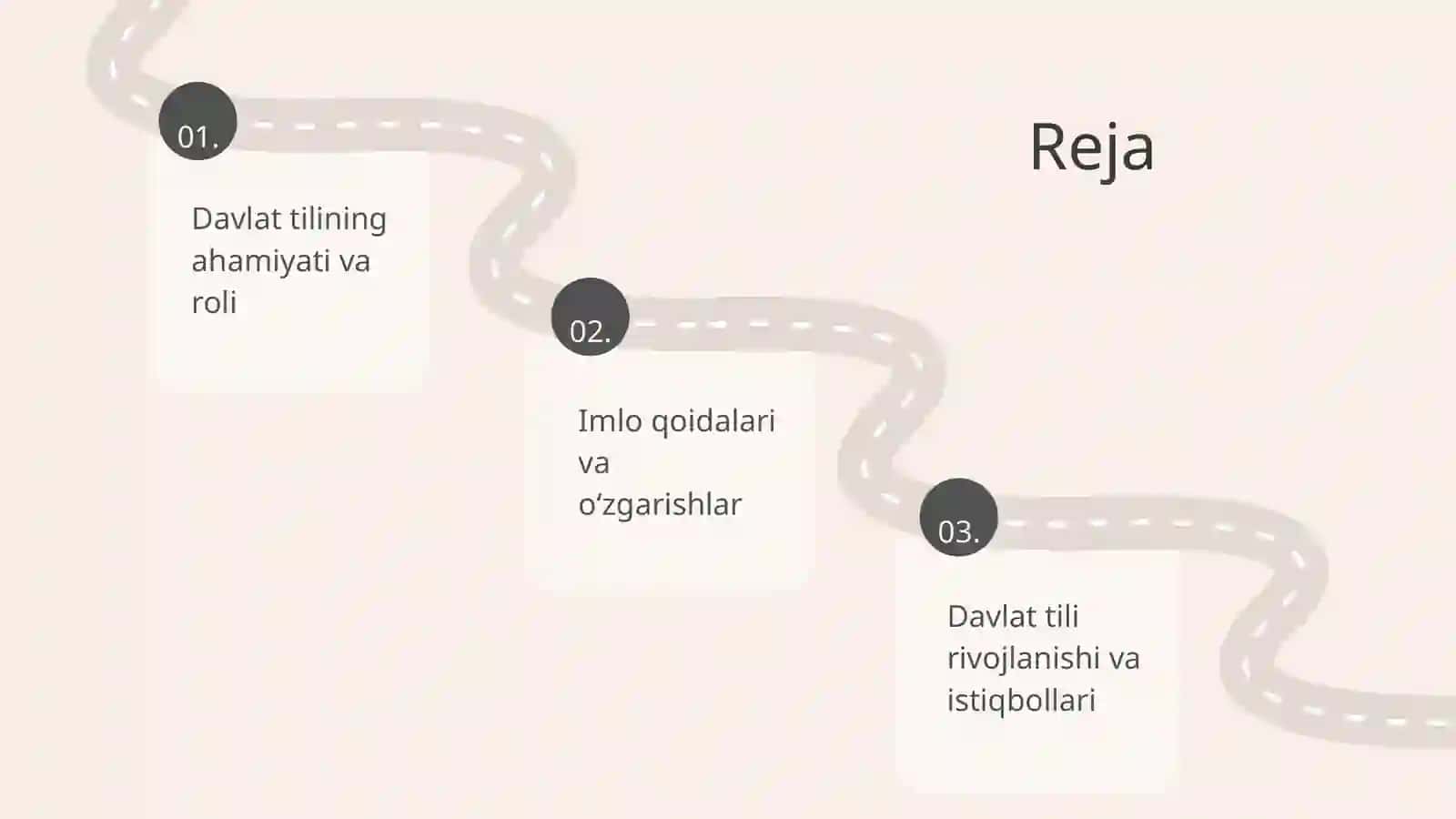 O‘zbekiston Respublikasining davlat tili togrisida va imlo 2