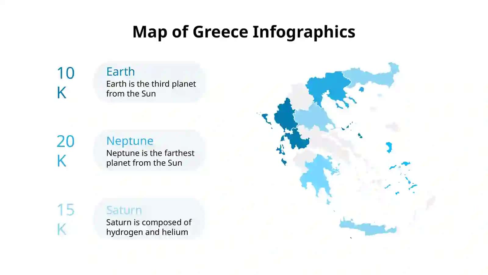 Map of Greece Infographics 2
