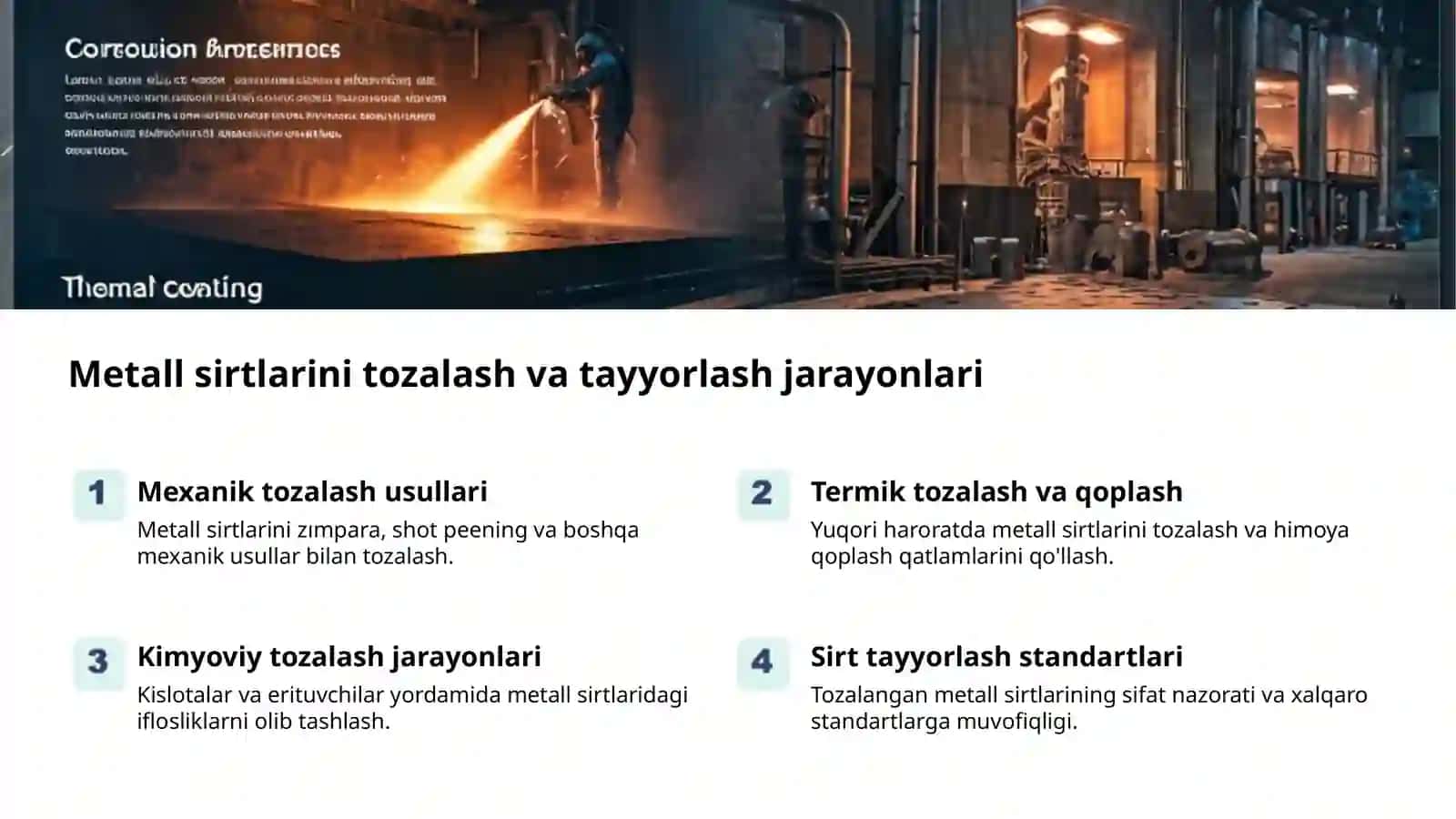 Uyda Korroziyaga Qarshi Oddiy Yõllar 2