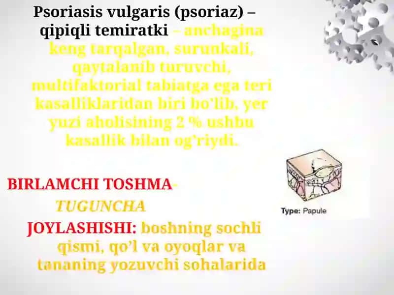 PSORIAZvaQIZIL YASSI TEMIRATKININGATIPIK TURLARI 2