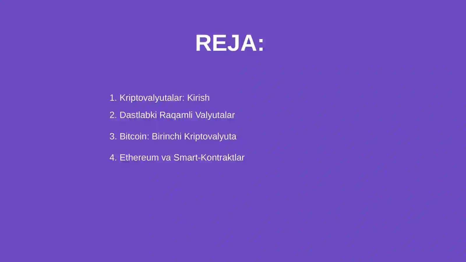 Kriptovalyutalar tarixi va tasnifi 2