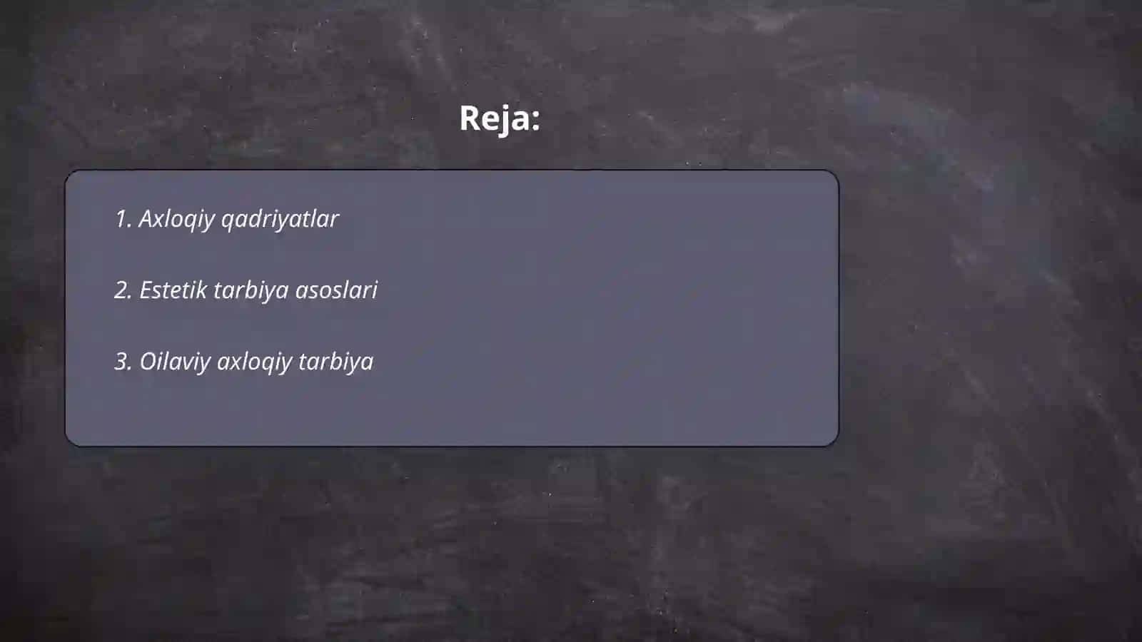 Ahloqiy tarbiya va estik tarbiya 2