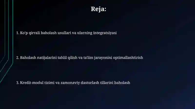 Zamonaviydasturlashtillarimavzusidan ta’lim 2