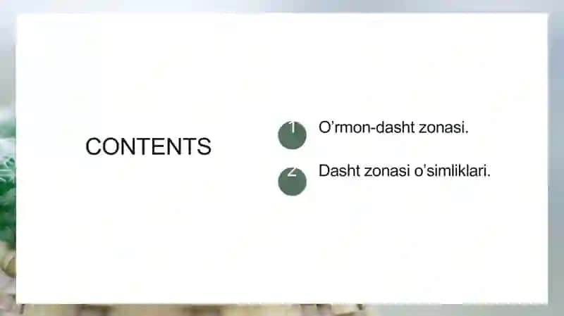 O’rmon-dasht zonasi 2
