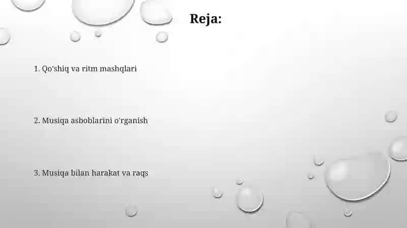 Maktabgacha yoshdagi bolalarning musiqaviy faoliyat mazmuni 2
