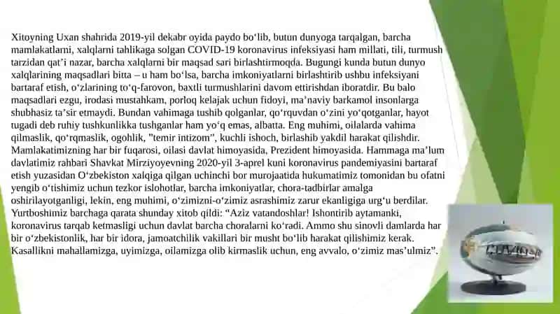 Epidemiya va pandemiya holatida aholiga ruhiy ijtimoiy yordam berishning asoslari 2