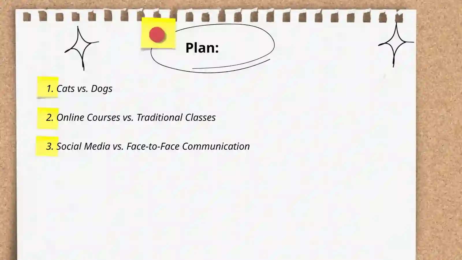 Comparison and contrast paragraphs 2
