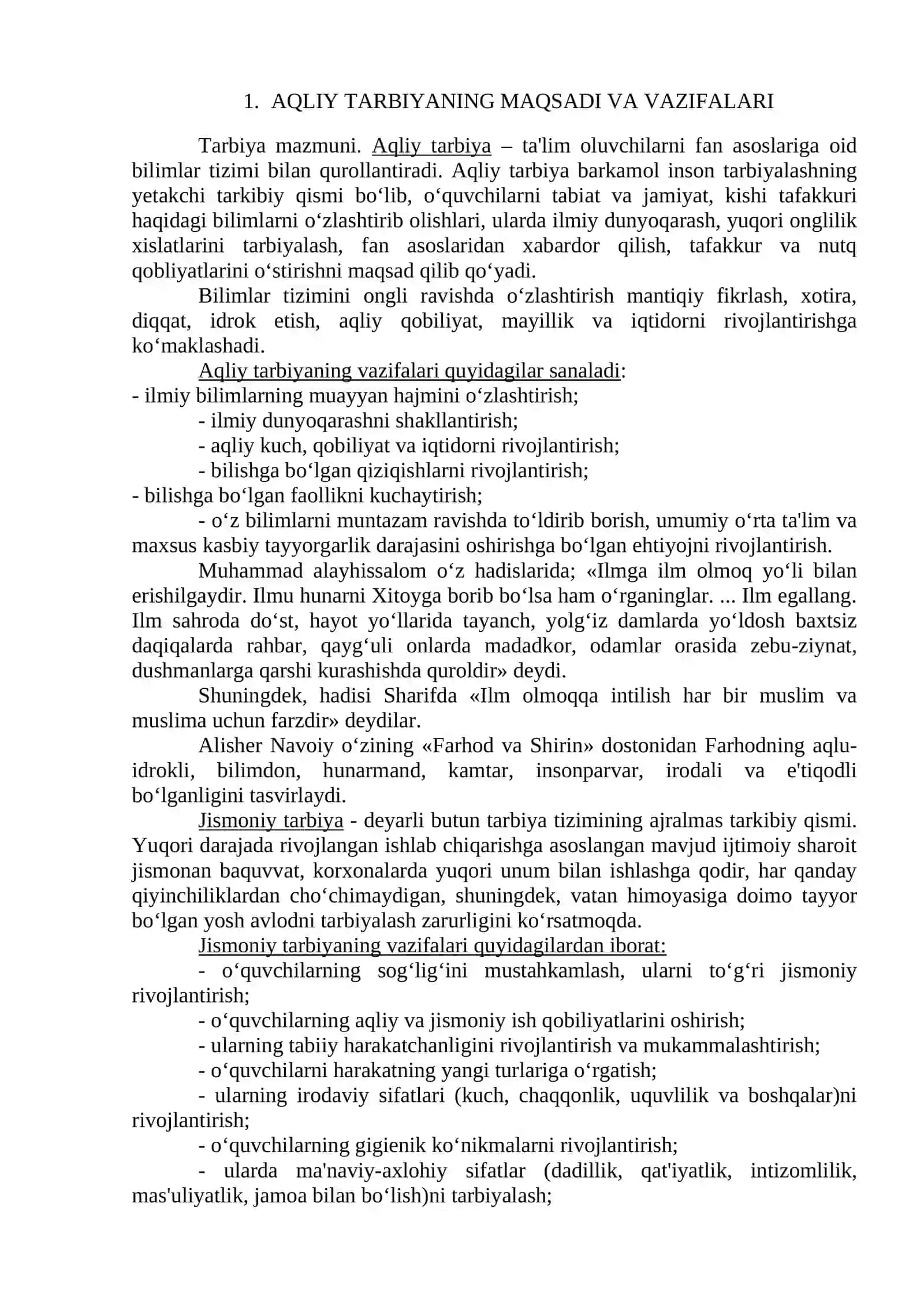 AQLIY TARBIYA VA TA’LIM METODLARI 2