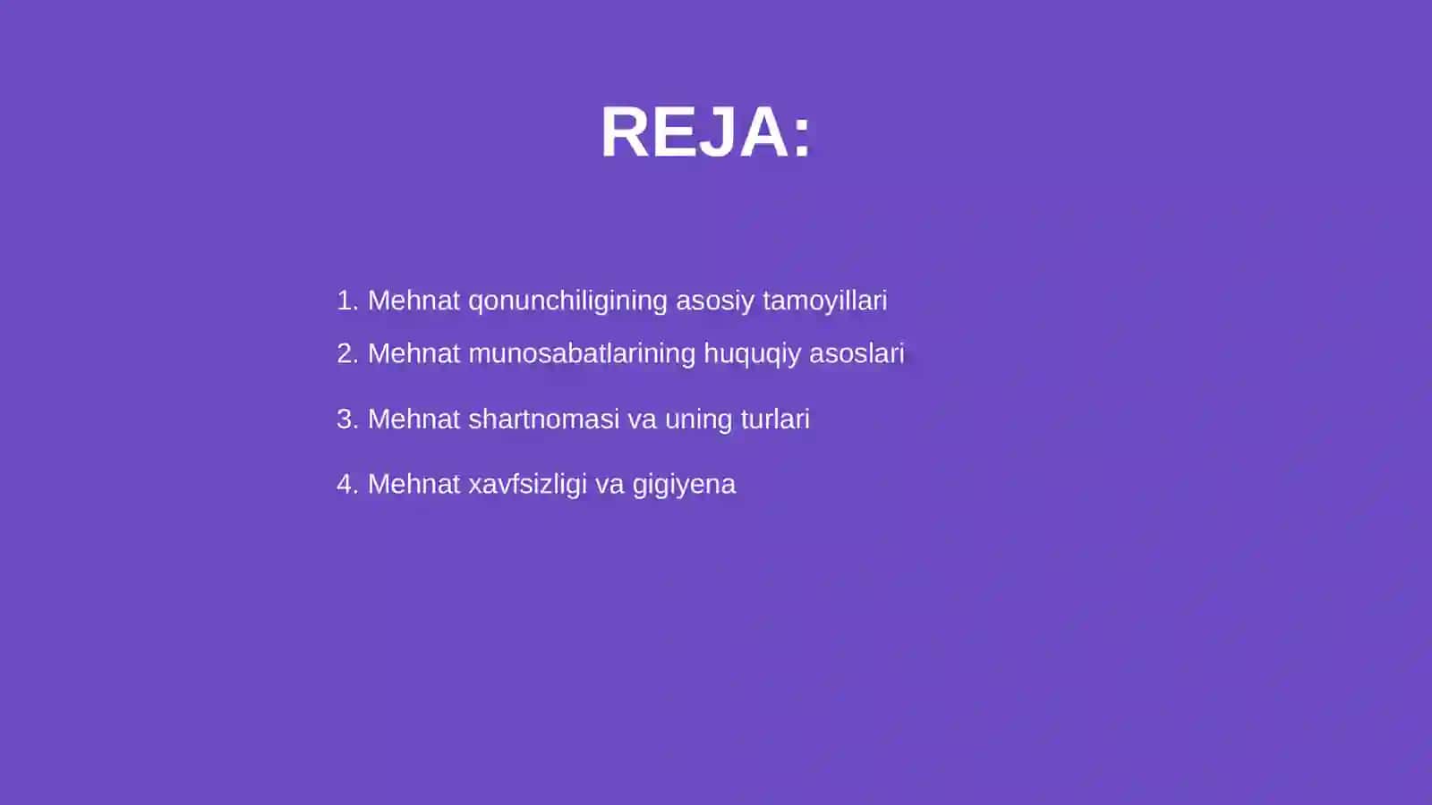 Mehnat qonunchiligini nazariy va amaliy asoslari 2