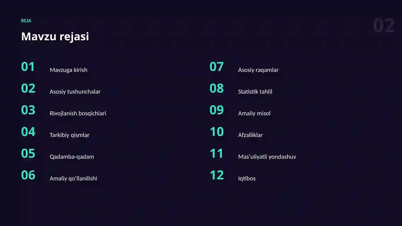 Ehtimollar va statistika 2