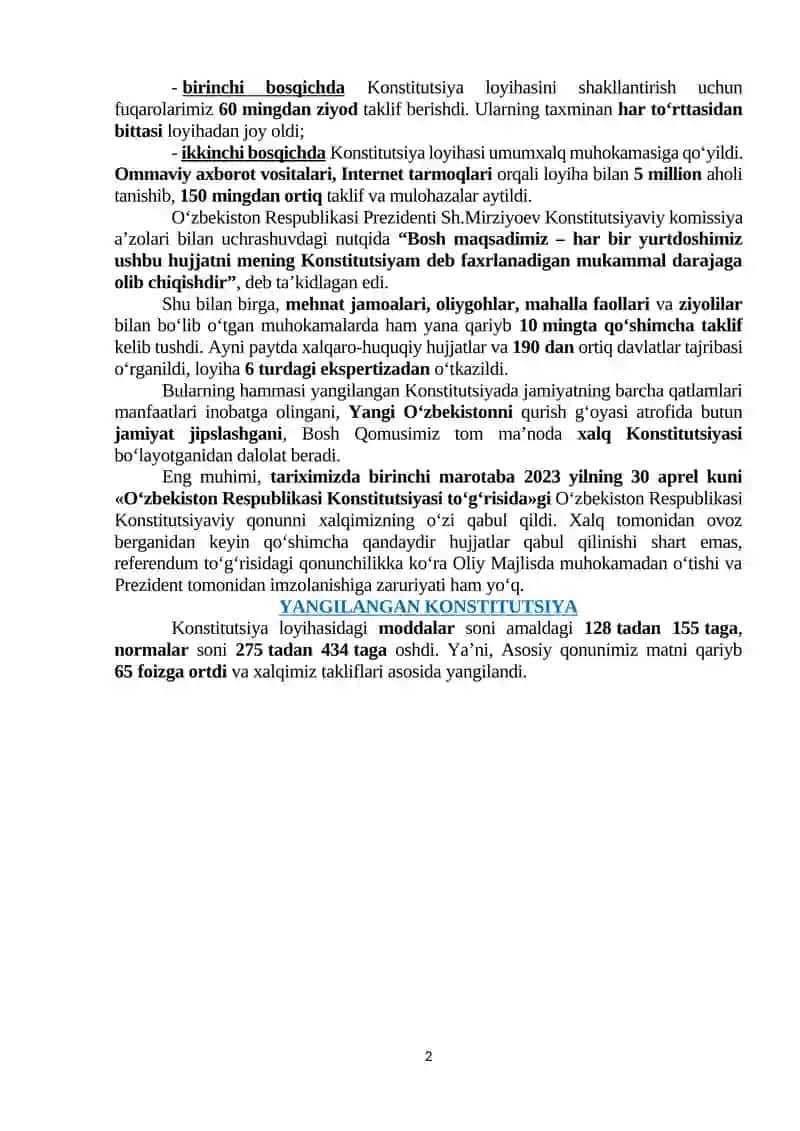 Konstitutsiya xayotimiz poydevori 2