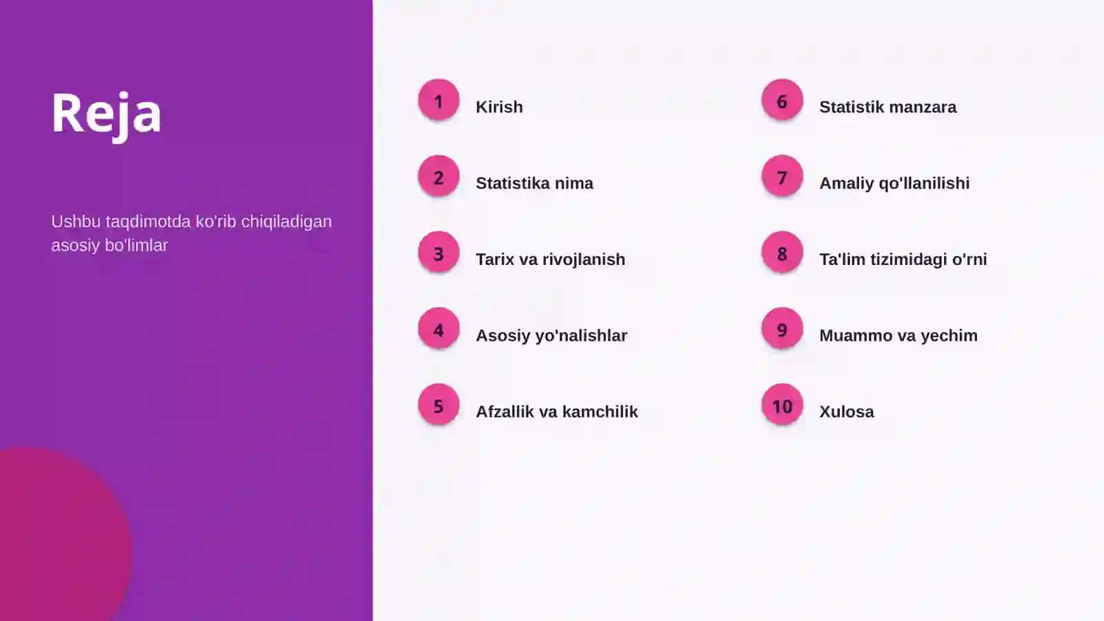 Statistika 2