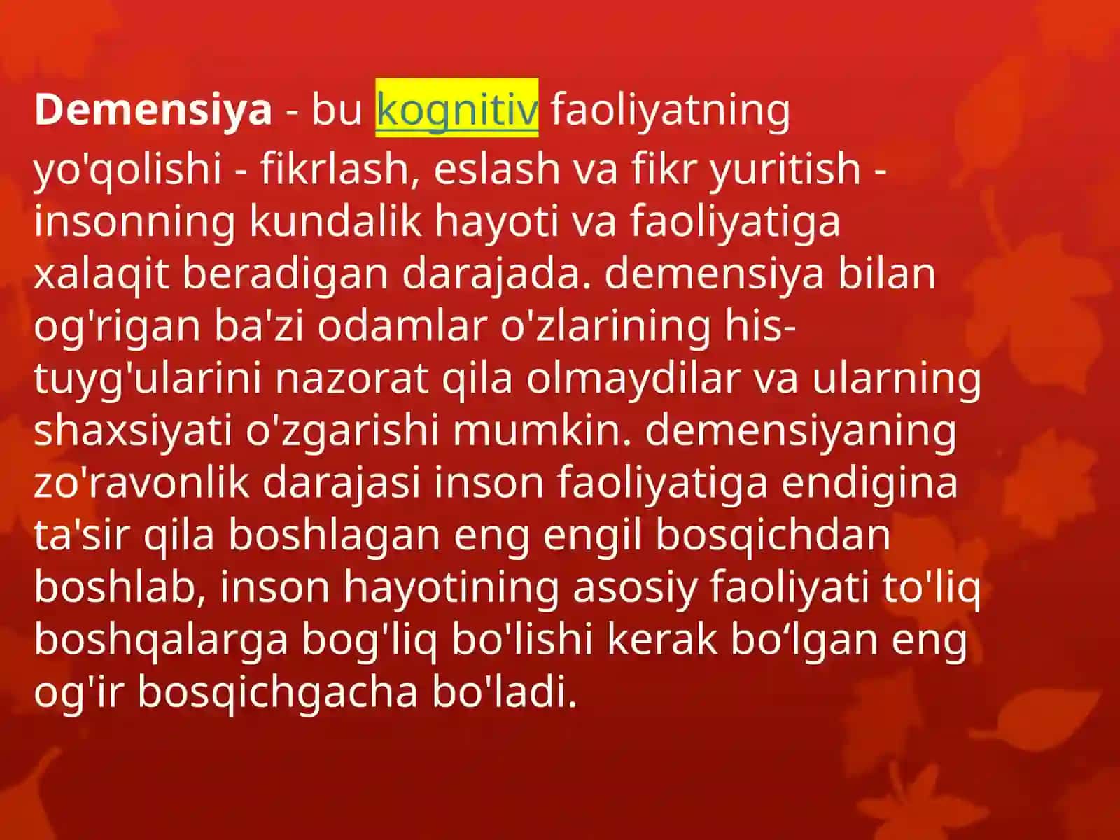 Demensiya 2