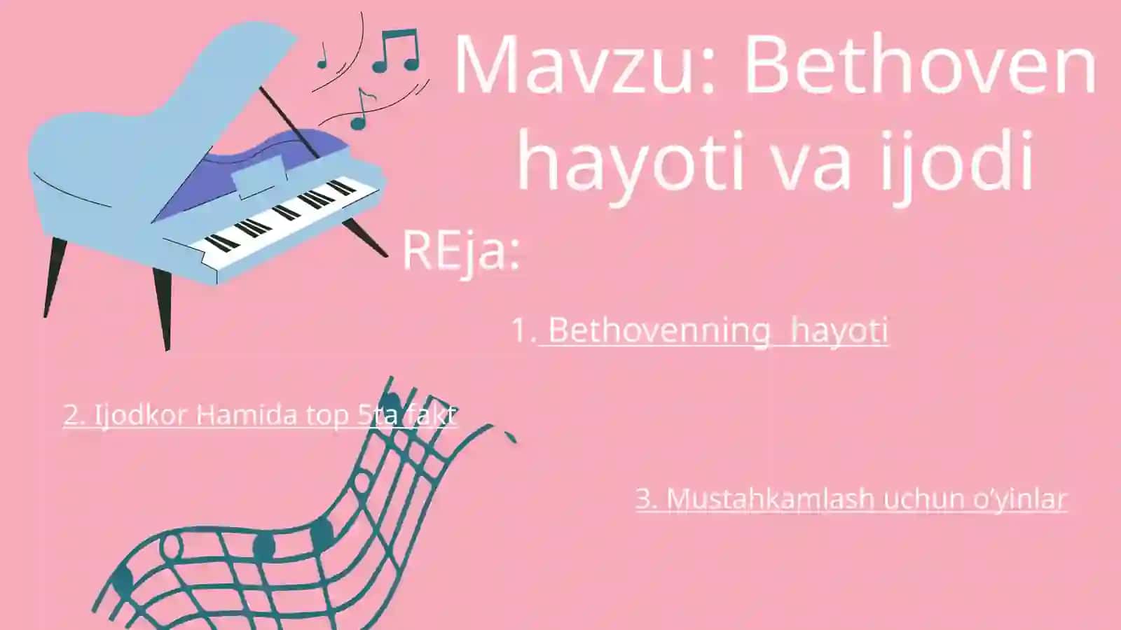 Bethoven hayoti va ijodi 2