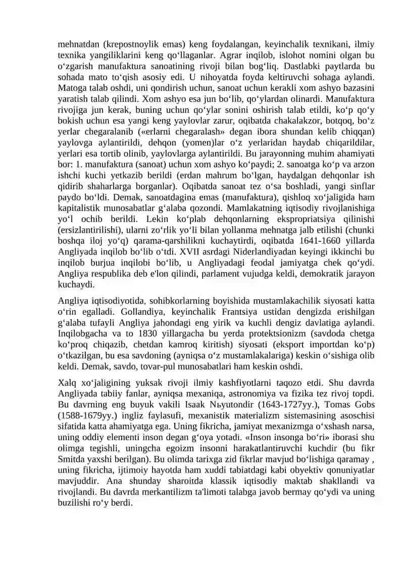 ANGLIYA VA FRANTSIYADA KLASSIK (MUMTOZ) MAKTABNING SHAKLLANISHI 2