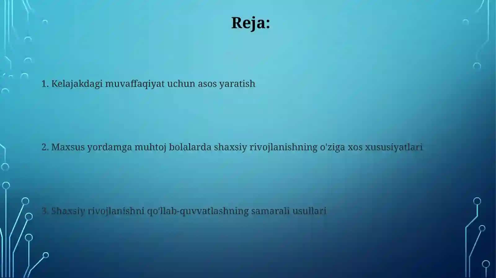 Maxsus yordamga muhtoj bolalarda shaxsiy rivojlanishning o'ziga xos xususiyatlari 2