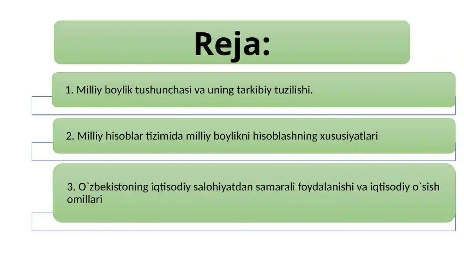 Milliy boylik tushunchasi va uning tarkibiy qismlari 2