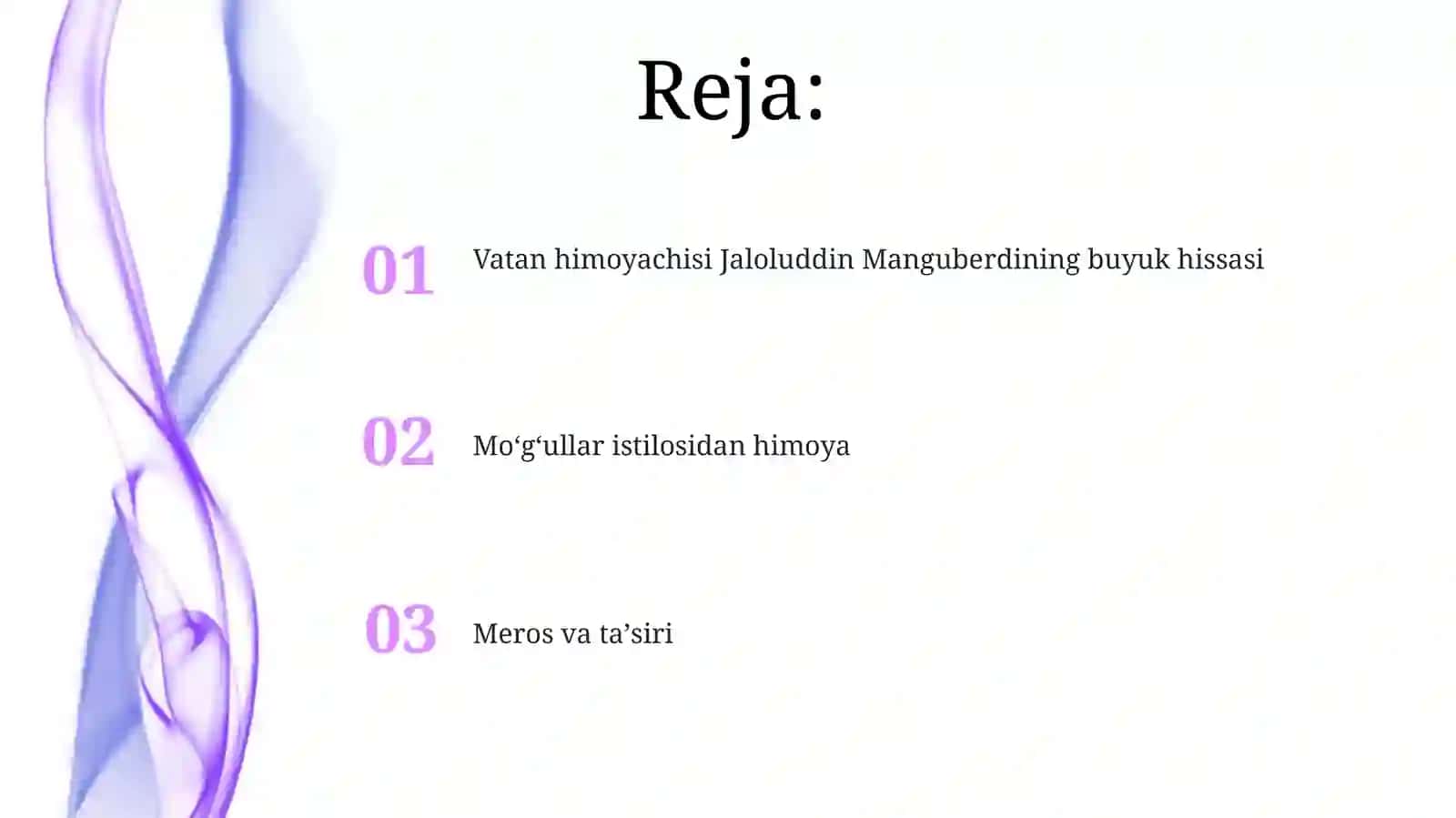 Buyuk allomaning jahon civilizatsiyasiga qo'shgan hissasi Jaloliddin Manguberdi Vatan himoyachilari 2
