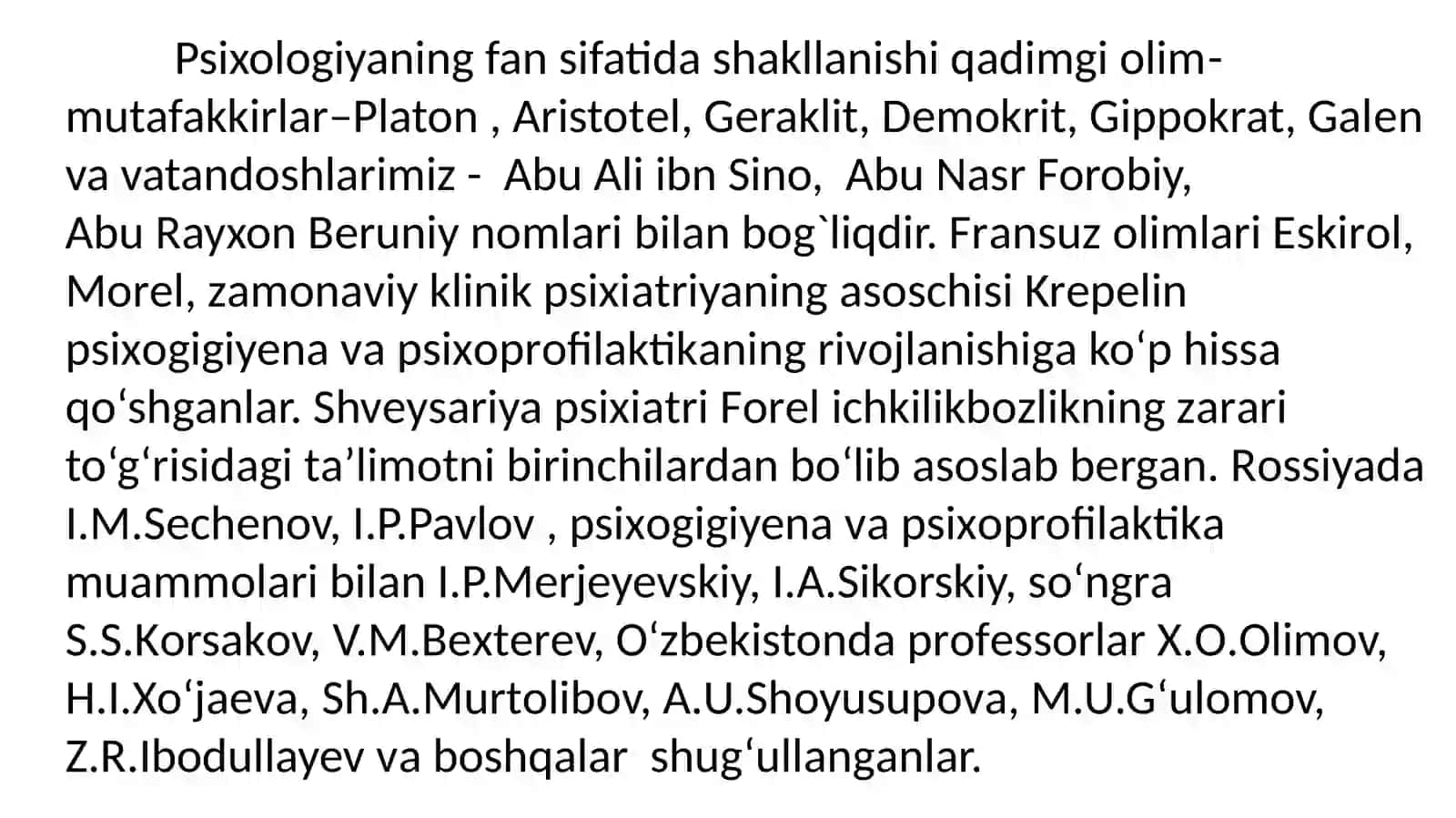 Psixiksalomatlik, psixikkasallik, psixikbuzilishlar 2