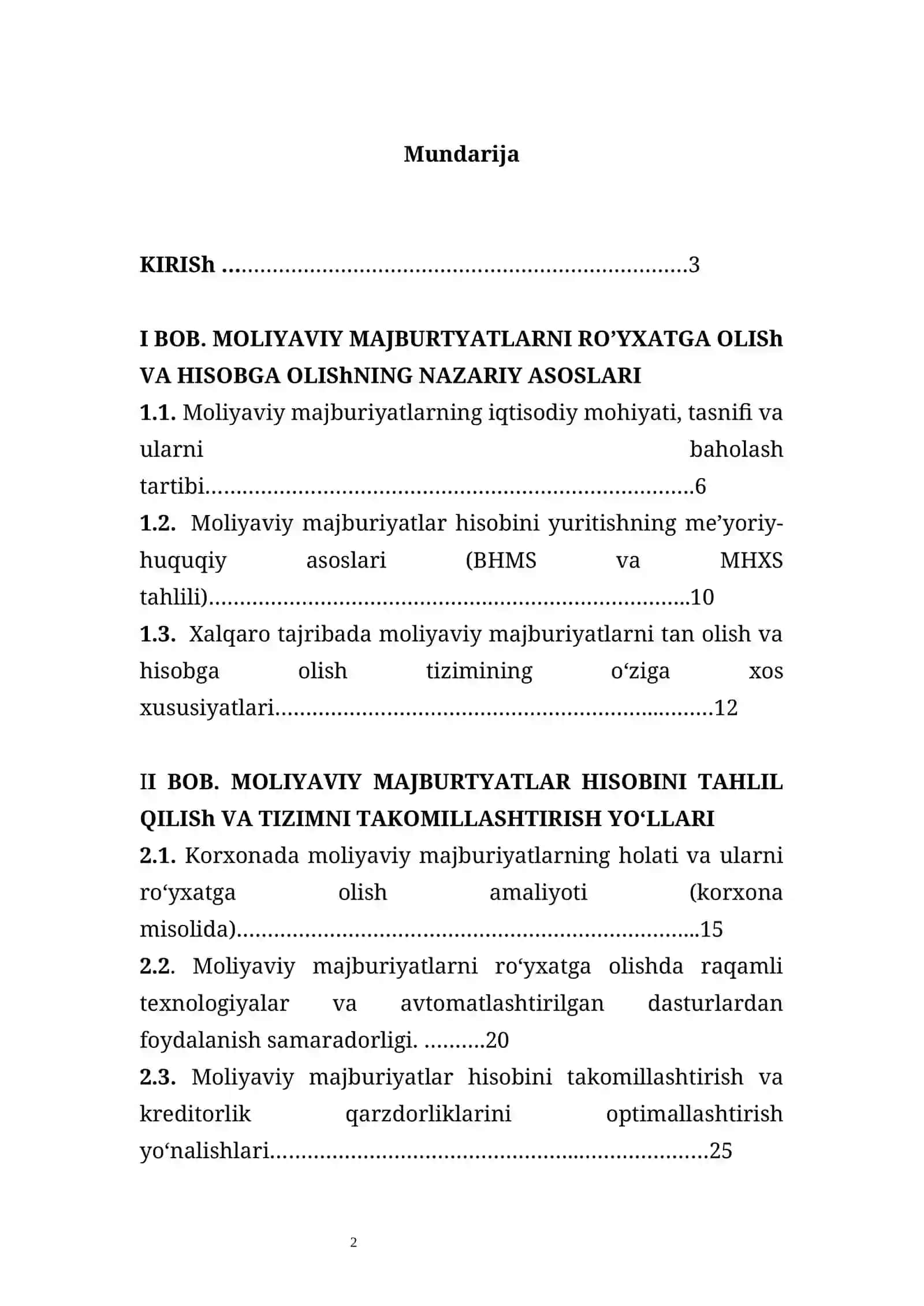 Moliyaviy majburyatlarni ro’yxatga olish tizimini takomillashtirish 2