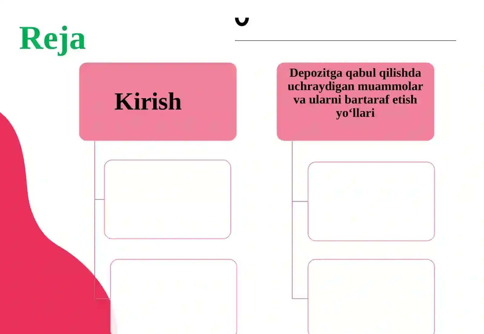Pul summalari va qimmatli qogʻozlarni depozitga qabul qilish 2