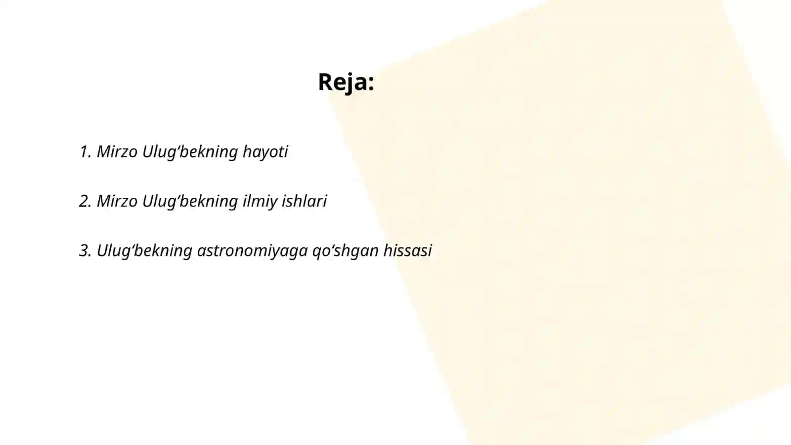 Mirzo Ulugʻbekning Astronomik Yodgorliklari 2