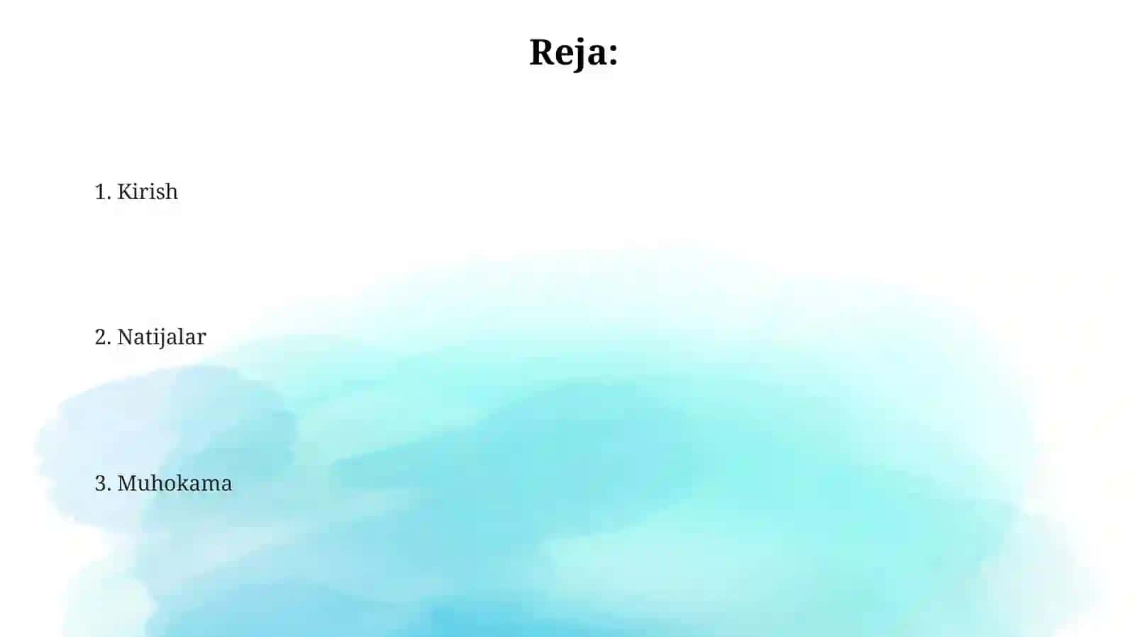 Biologiya fanidan taqdimot 2